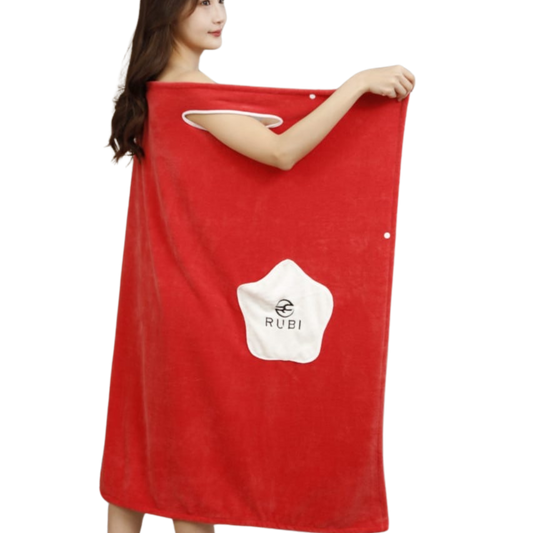 RUBI Coral Fleece Bath Towel